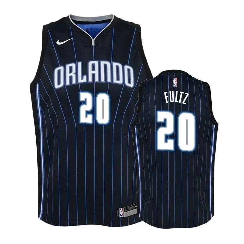 Magic Markelle Fultz 20 2018-19 Statet Black Jersey - Unisex 100% Polyester