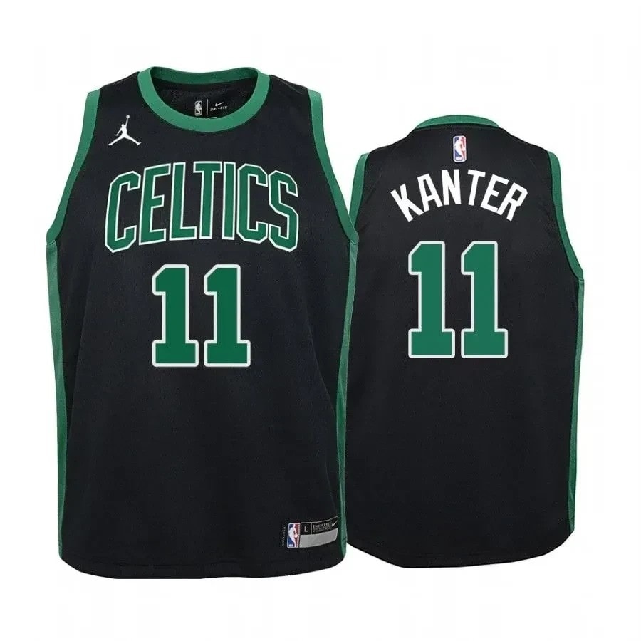 Enes Kanter Boston Celtics Black Statement Jersey Jumpman