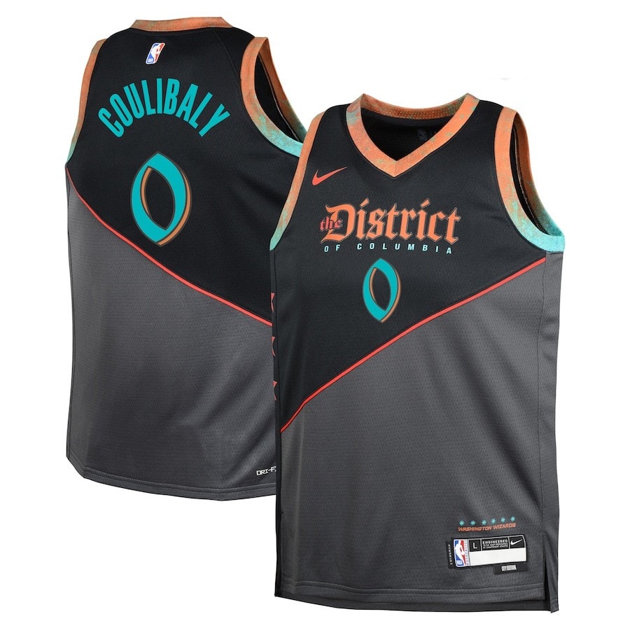 Bilal Coulibaly Washington Wizards 2023/24 City Edition Swingman Jersey Black