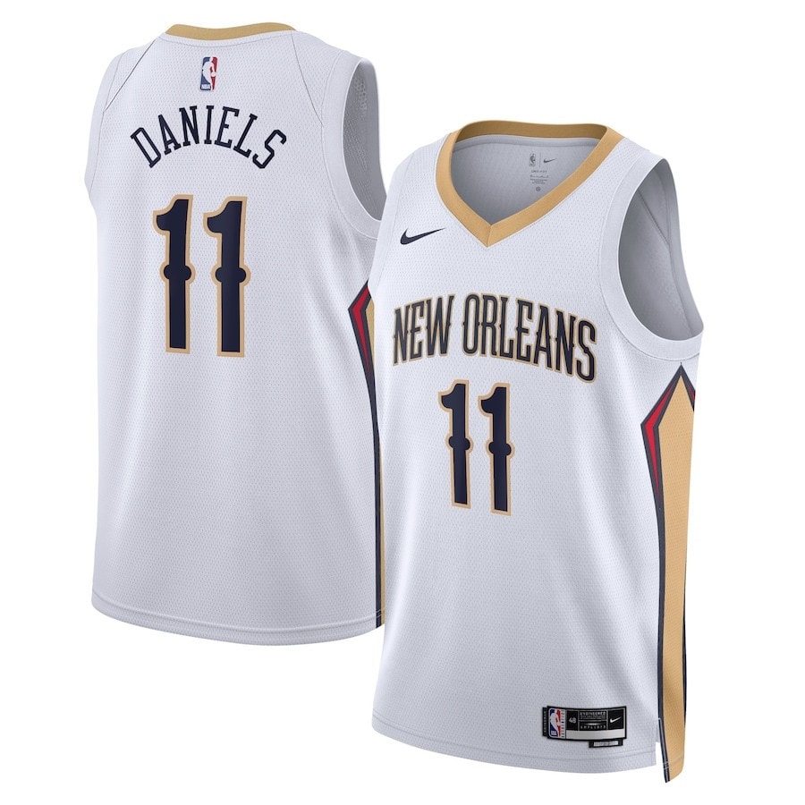 Dyson Daniels 11 New Orleans Pelicans Unisex Swingman Jersey Association Edition White