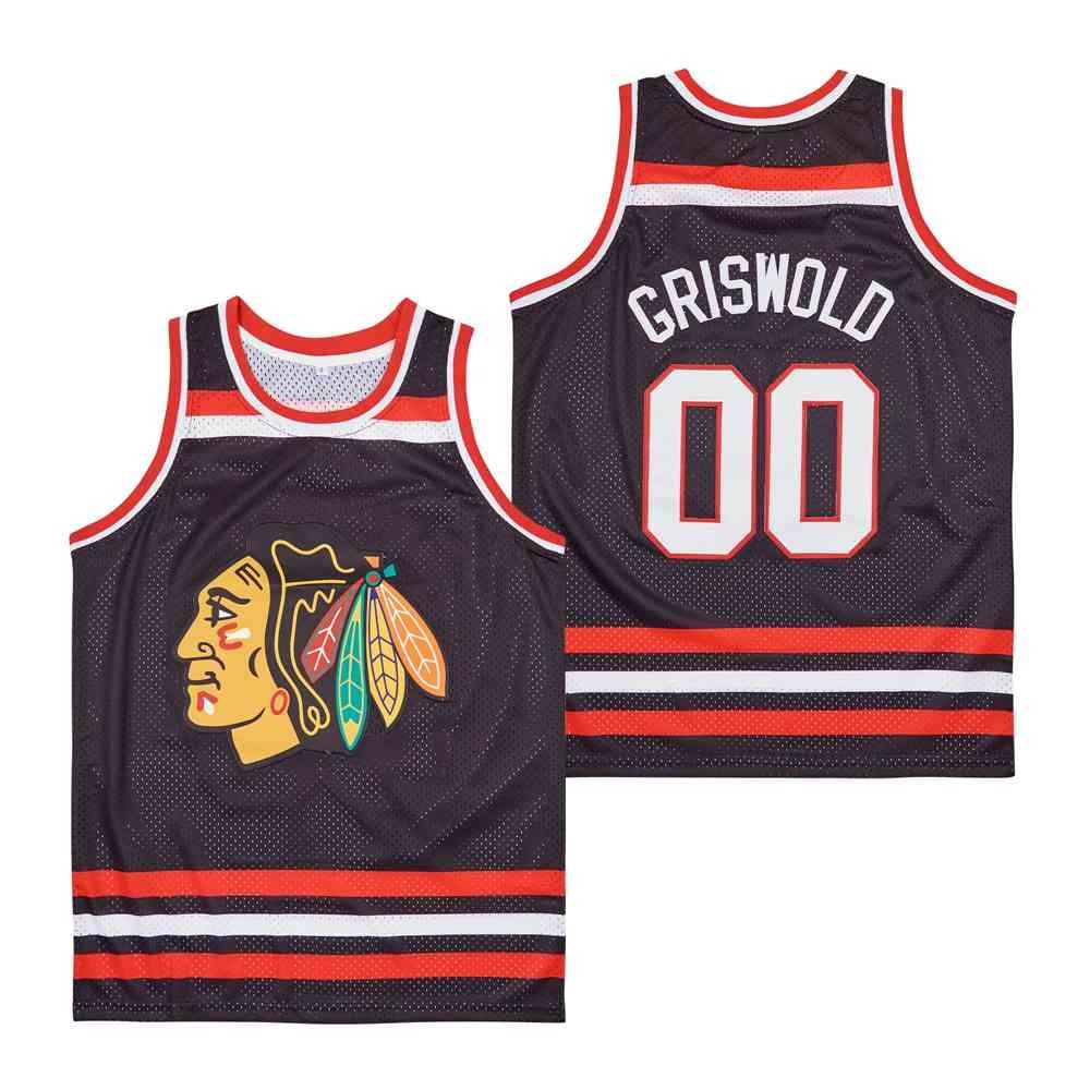 Griswold 00 Chicago Blackhawks Swingman Jersey Black Unisex Adult Sizes