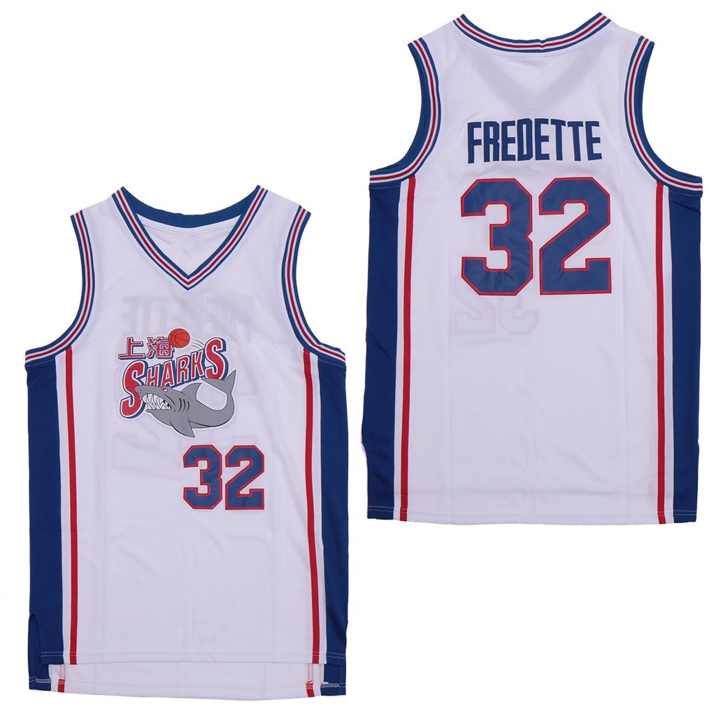 Jimmer Fredette 32 Shanghai Sharks Swingman Jersey White Unisex Adult Sizes
