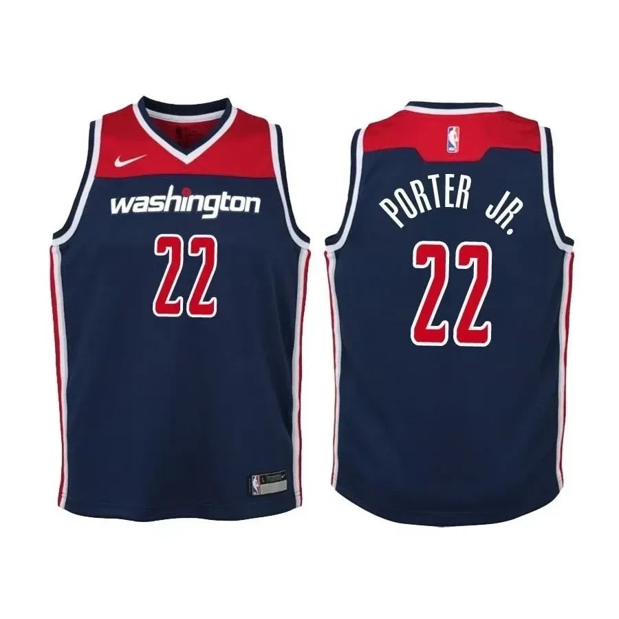 Wizards Otto Porter Jr. #22 Statement Edition Navy Jersey