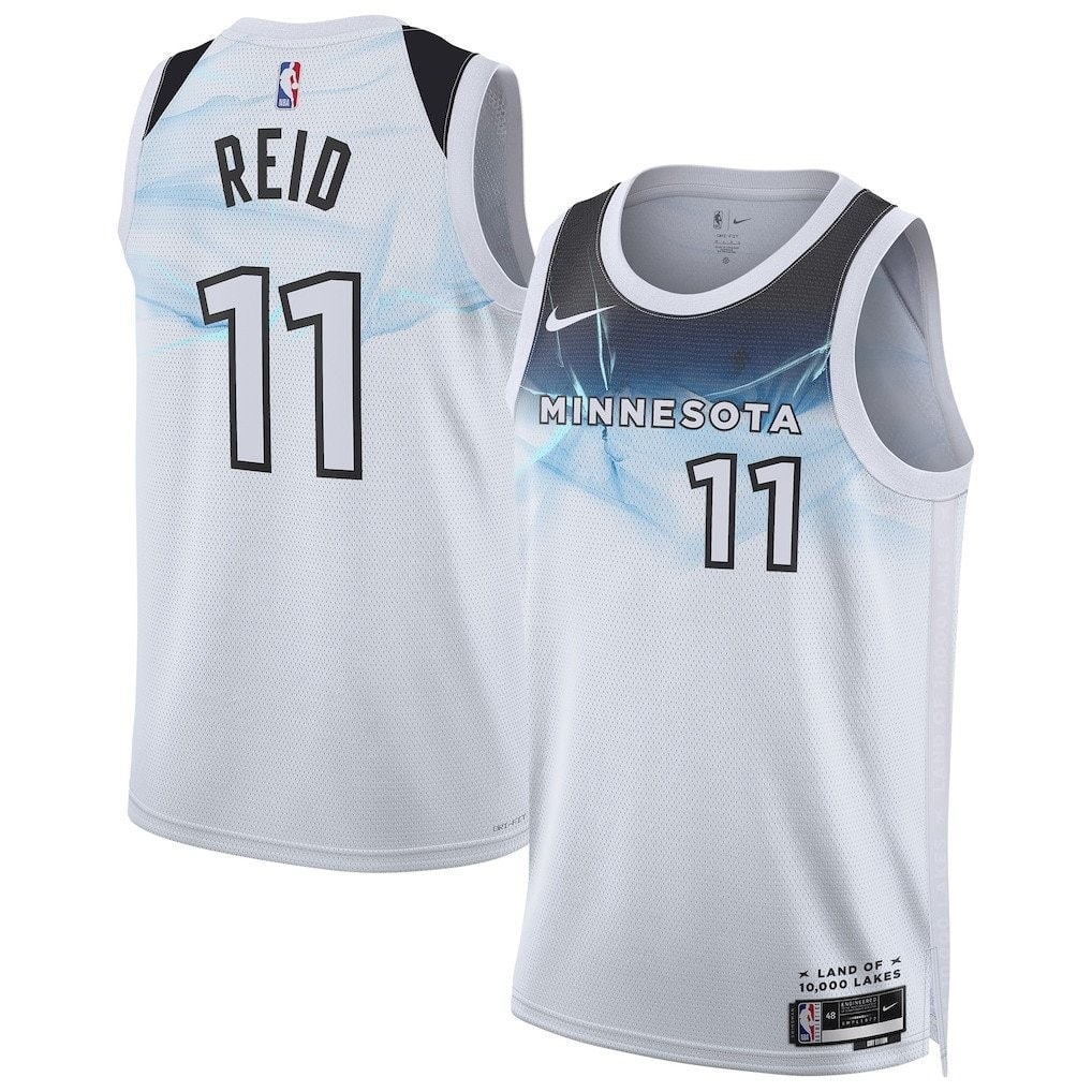 Naz Reid 11 Minnesota Timberwolves Unisex 2024/25 Swingman Player Jersey City Edition White