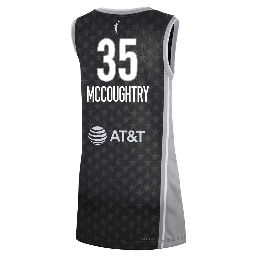 McCoughtry 35 Minnesota Lynx Rebel Jersey Black Unisex Adult Sizes