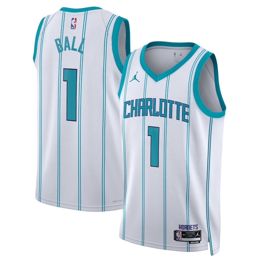 LaMelo Ball 1 Charlotte Hornets Unisex Swingman Jersey Association Edition White