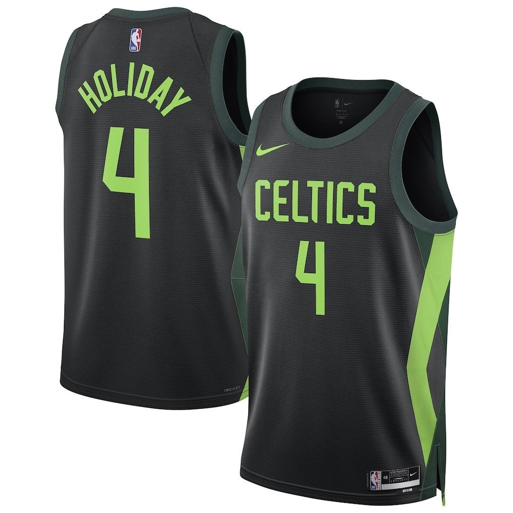 Jrue Holiday 4 Boston Celtics Unisex 2024/25 Swingman City Edition Jersey Black
