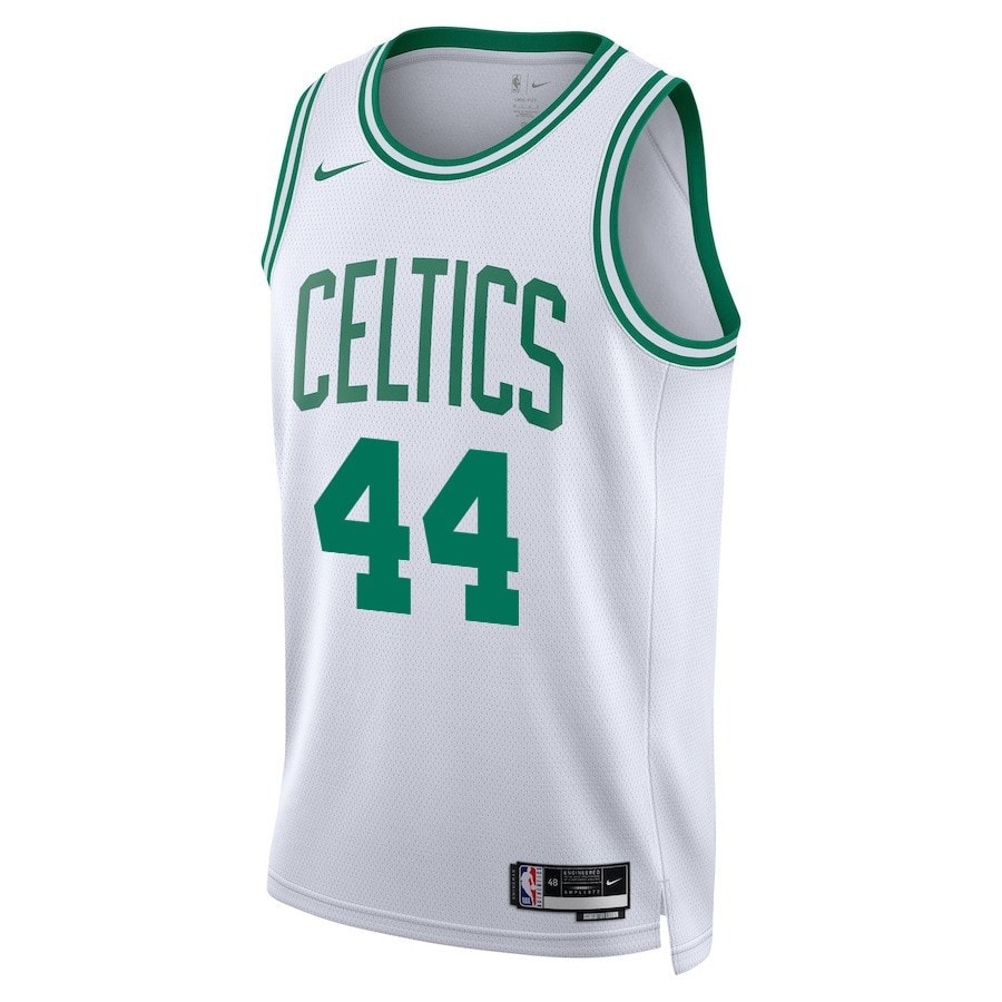 Jaden Springer 44 Boston Celtics 2024 Finals Patch Swingman Jersey Association Edition White
