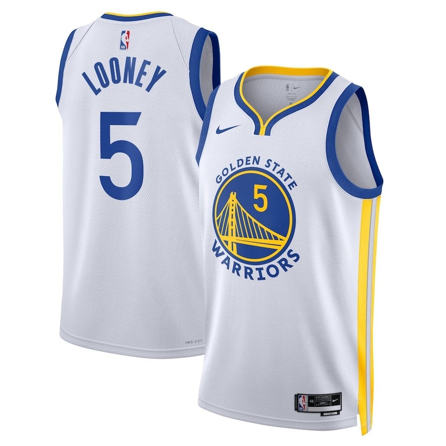Kevon Looney 5 Golden State Warriors Unisex Swingman Jersey Association Edition White