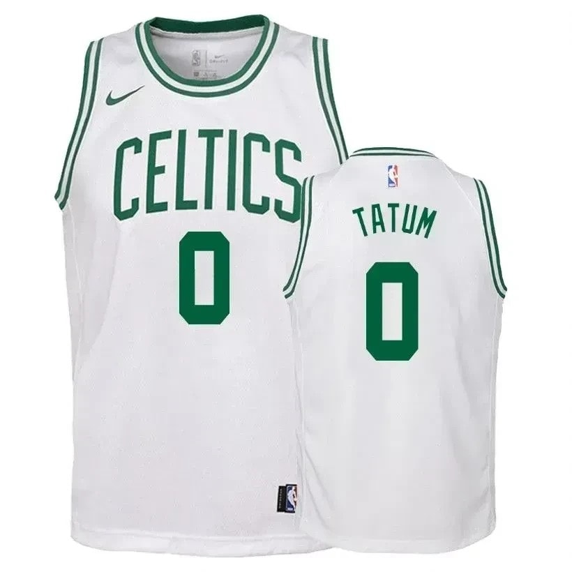 Jayson Tatum 0 Celtics Association White Jersey - Unisex Basketball Jersey