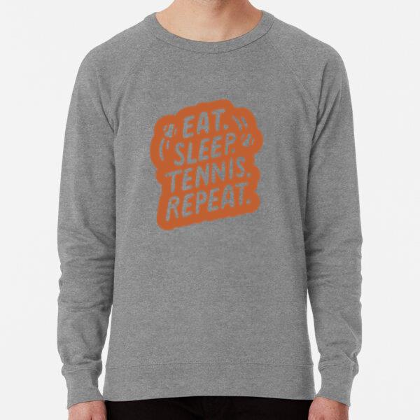 Eat Sleep Tennis Repeat Sticker Sweatshirt