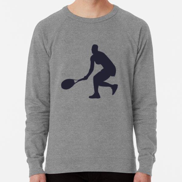 Female Playing Tennis Silhouette Sweatshirt