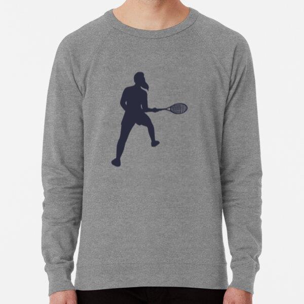 Female Tennis Player Pose Silhouette Sweatshirt