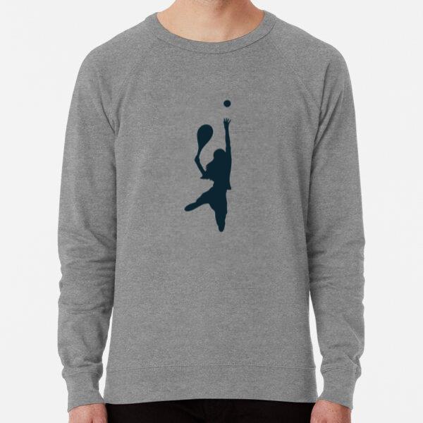Female Tennis Player Silhouette Tennis Player Sweatshirt
