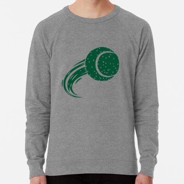 Green Tennis Ball Flying In The Air Sweatshirt