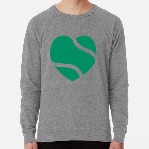 Heart Shaped Tennis Ball Cut Out Doodle Sweatshirt