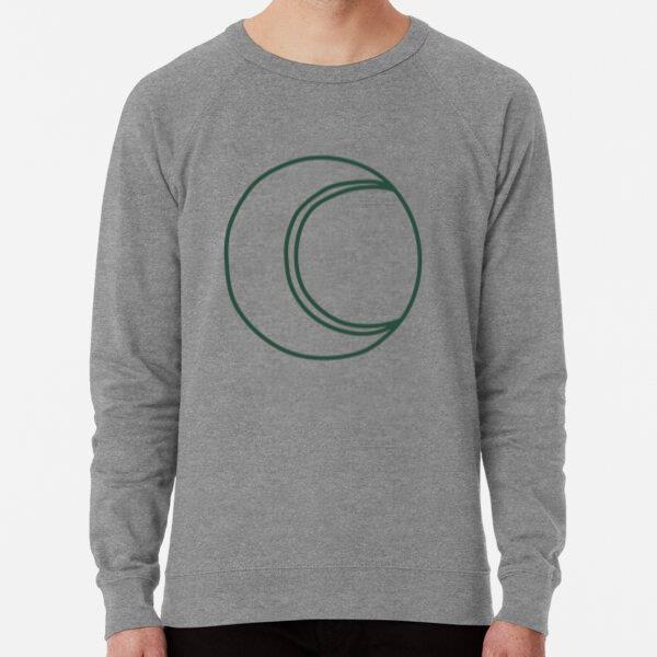Isolated Tennis Ball Stroke Outline Sweatshirt