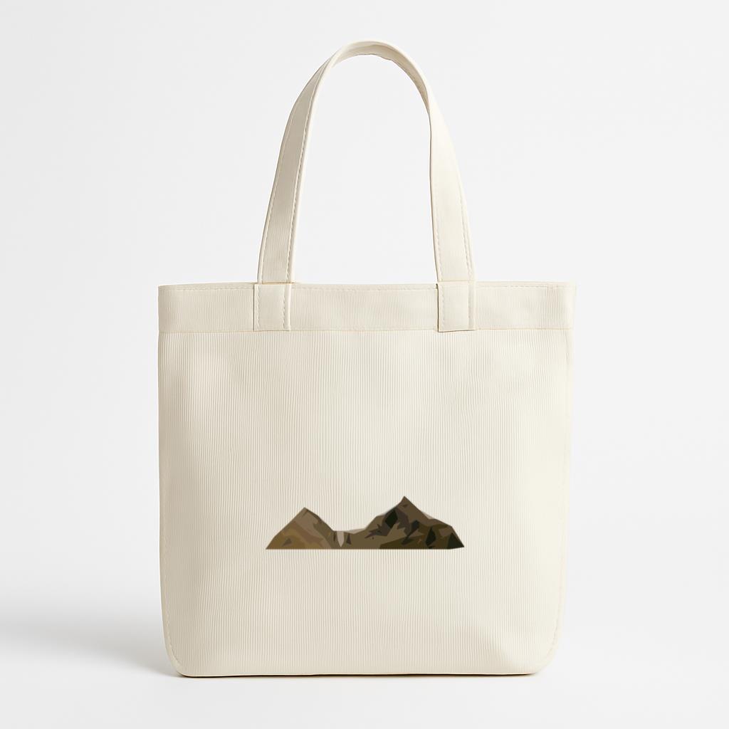 Mountain Canvas Tote Bag