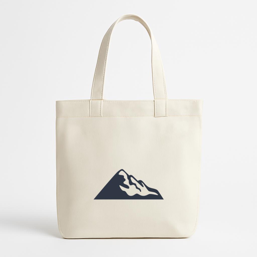 Mountain Snow Hiking Canvas Tote Bag