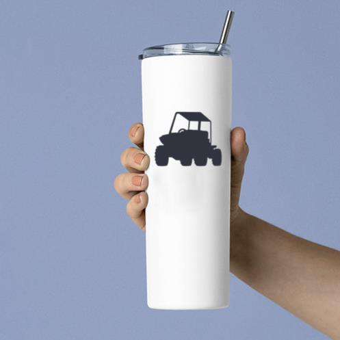 Outdoors Buggy Silhouette Tumbler