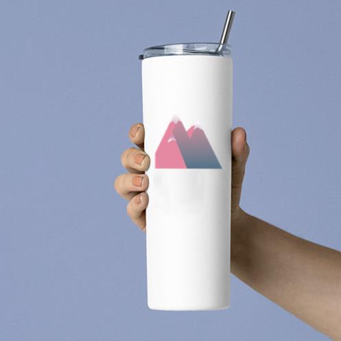 Peak Mountain Flat Tumbler