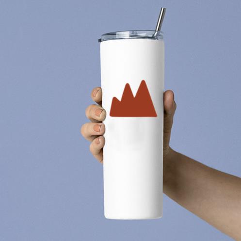 Red Mountain Icon Tumbler