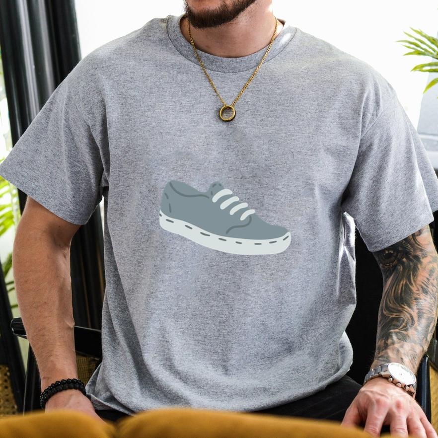 Sport Shoes Flat T-Shirt