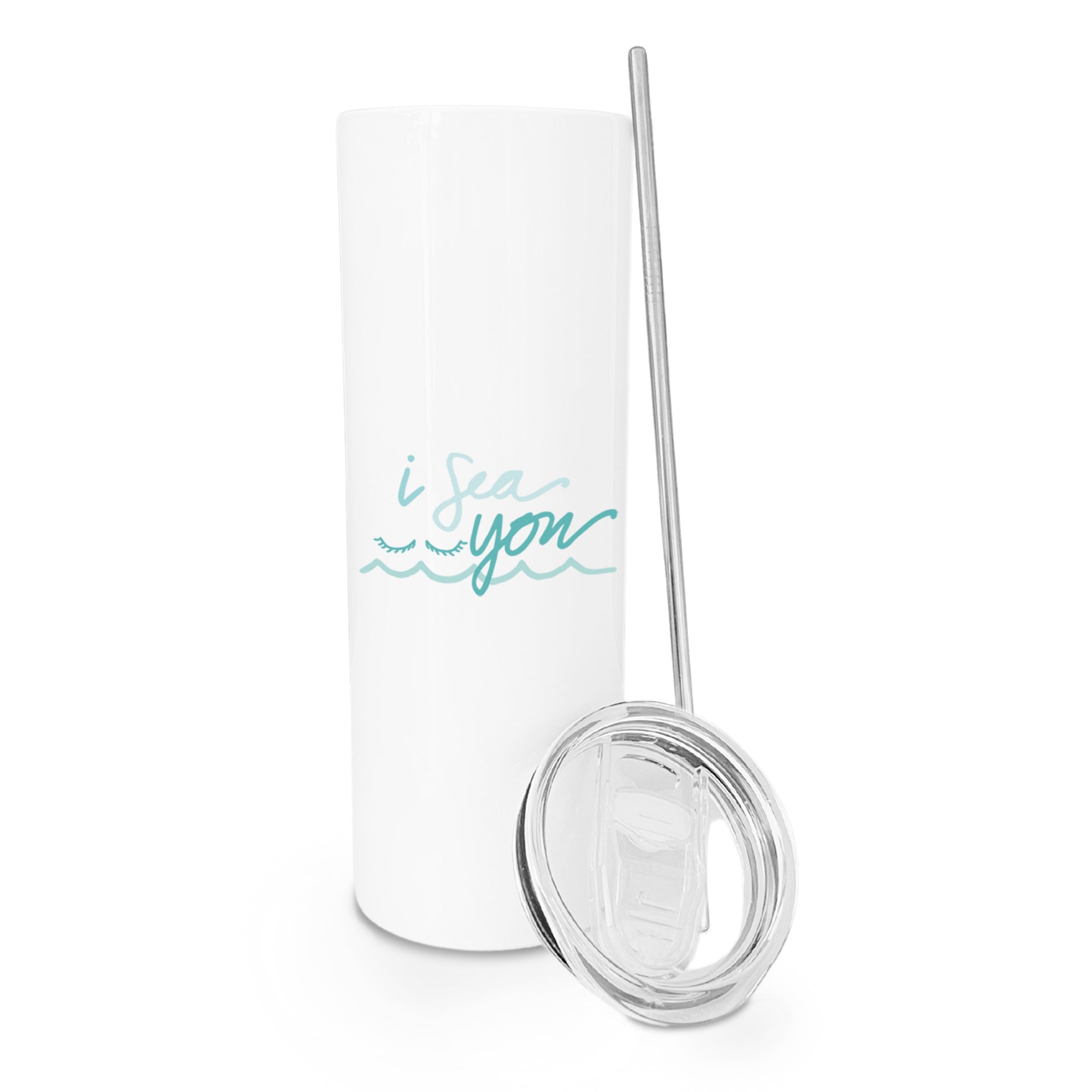 I Sea You Stainless Steel Summer Tumbler