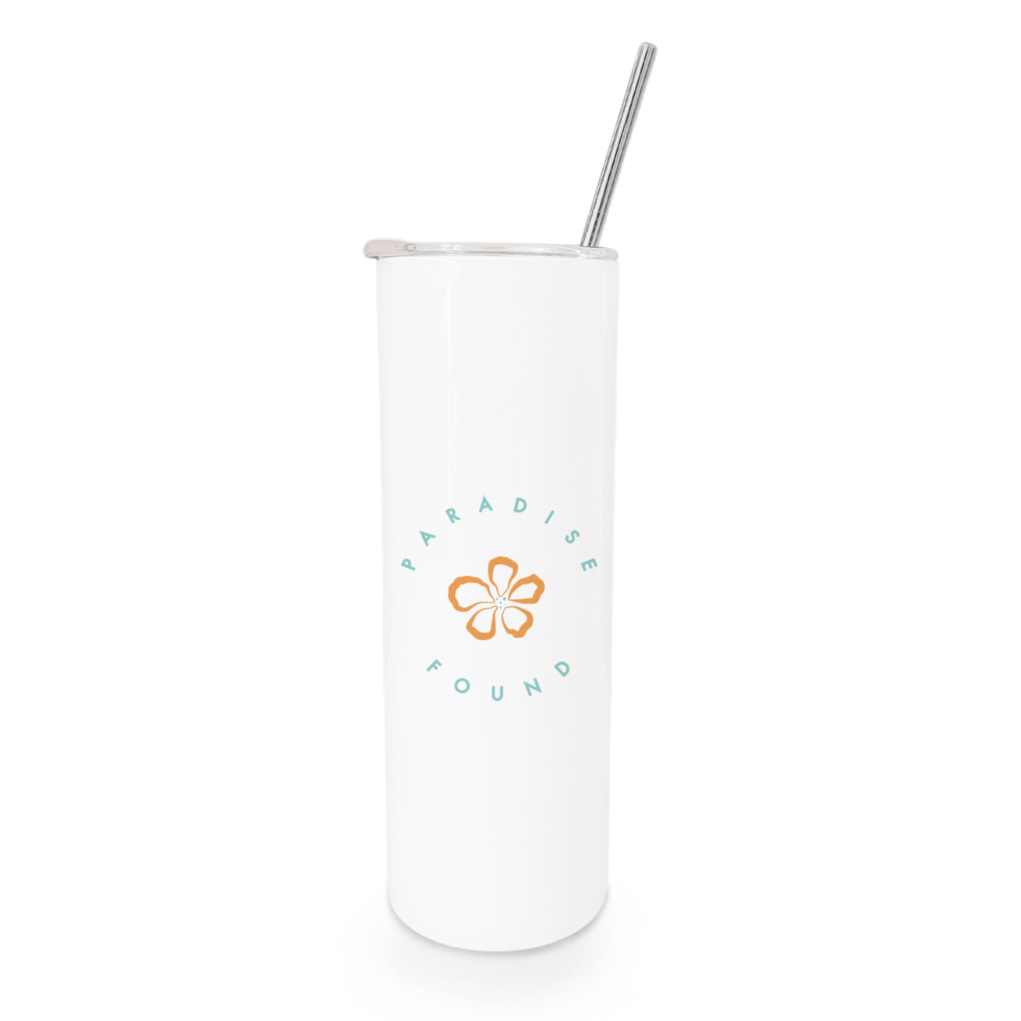 Paradise Found Stainless Steel Summer Tumbler