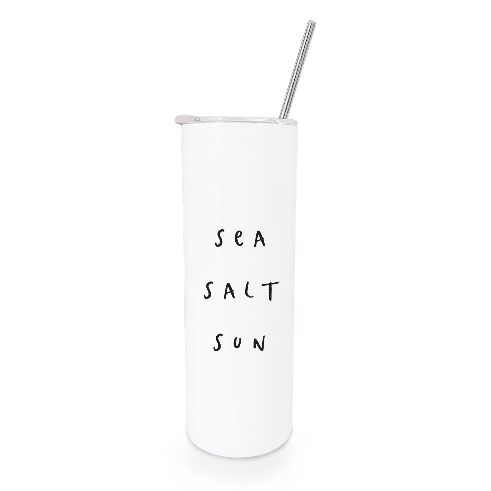 Sea Salt Sun Stainless Steel Summer Tumbler