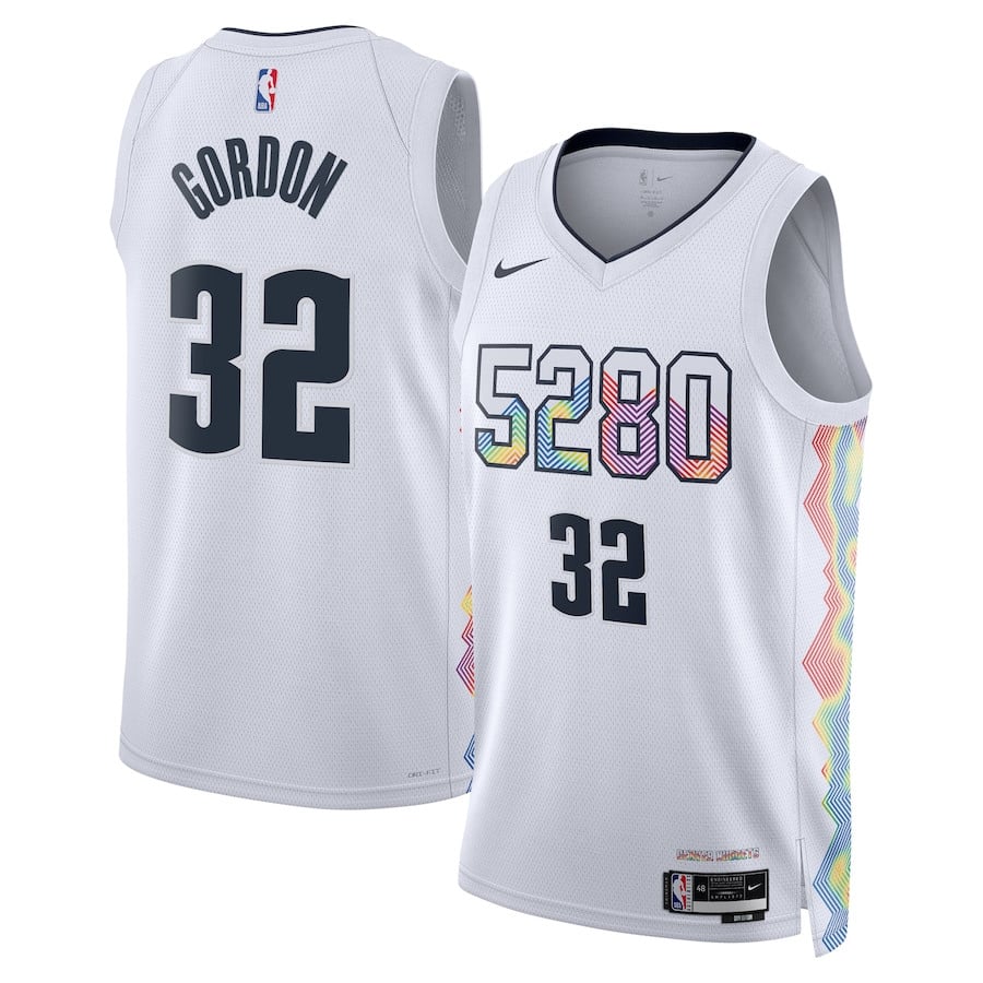 Aaron Gordon 32 Denver Nuggets Unisex 2024/25 Swingman Player Jersey City Edition White