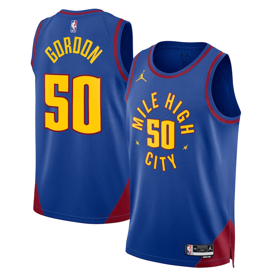 Aaron Gordon 50 Denver Nuggets Unisex Swingman Jersey Statement Edition Royal