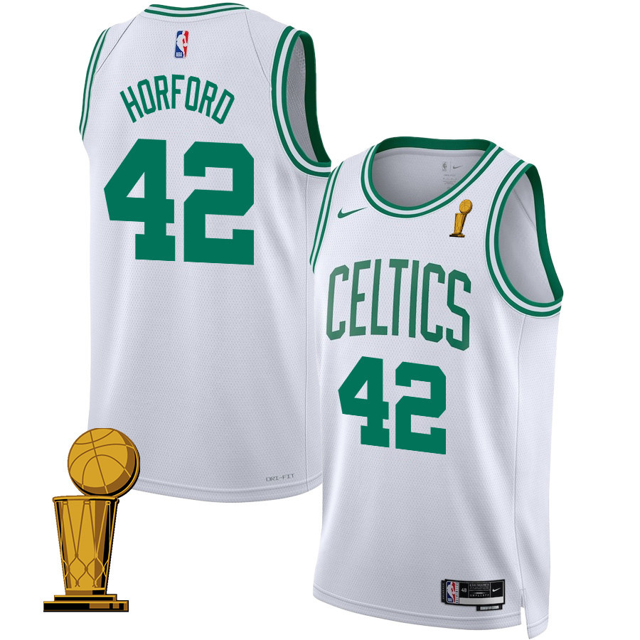 Al Horford 42 Boston Celtics 2024 Finals Champions Swingman Jersey Association Edition White