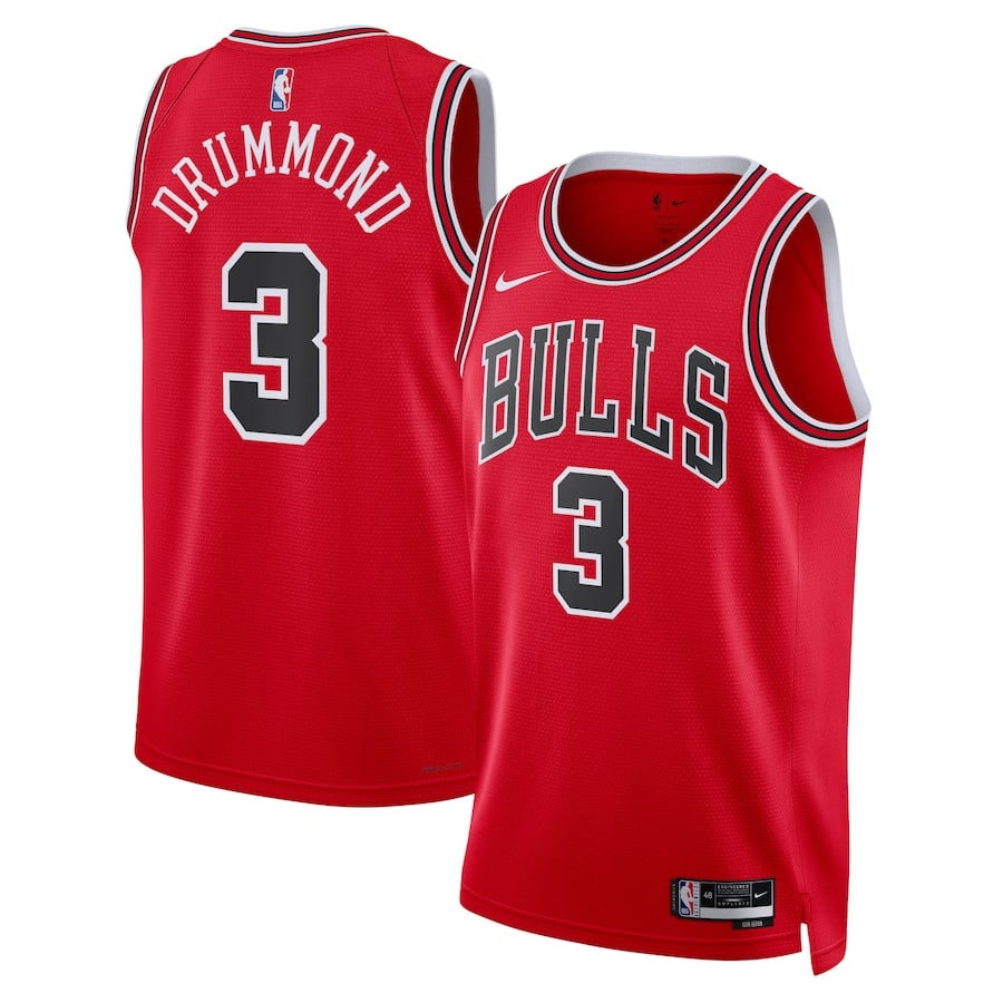 Andre Drummond Chicago Bulls Unisex Swingman Jersey Icon Edition Red