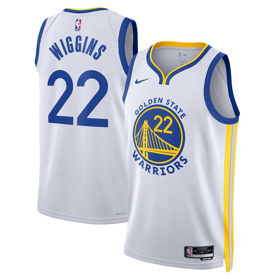 Andrew Wiggins 22 Golden State Warriors Unisex Swingman Jersey Association Edition White
