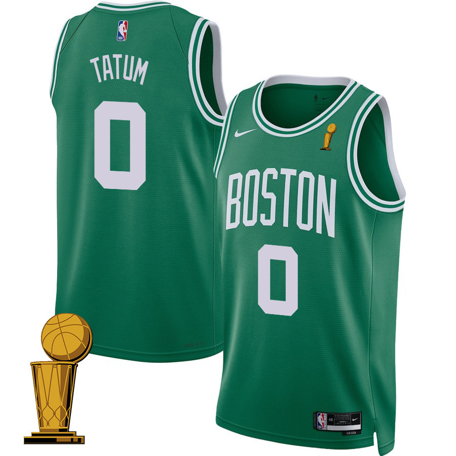 Boston Celtics 2024 Finals Champions Icon Edition Jersey Kelly Green Unisex