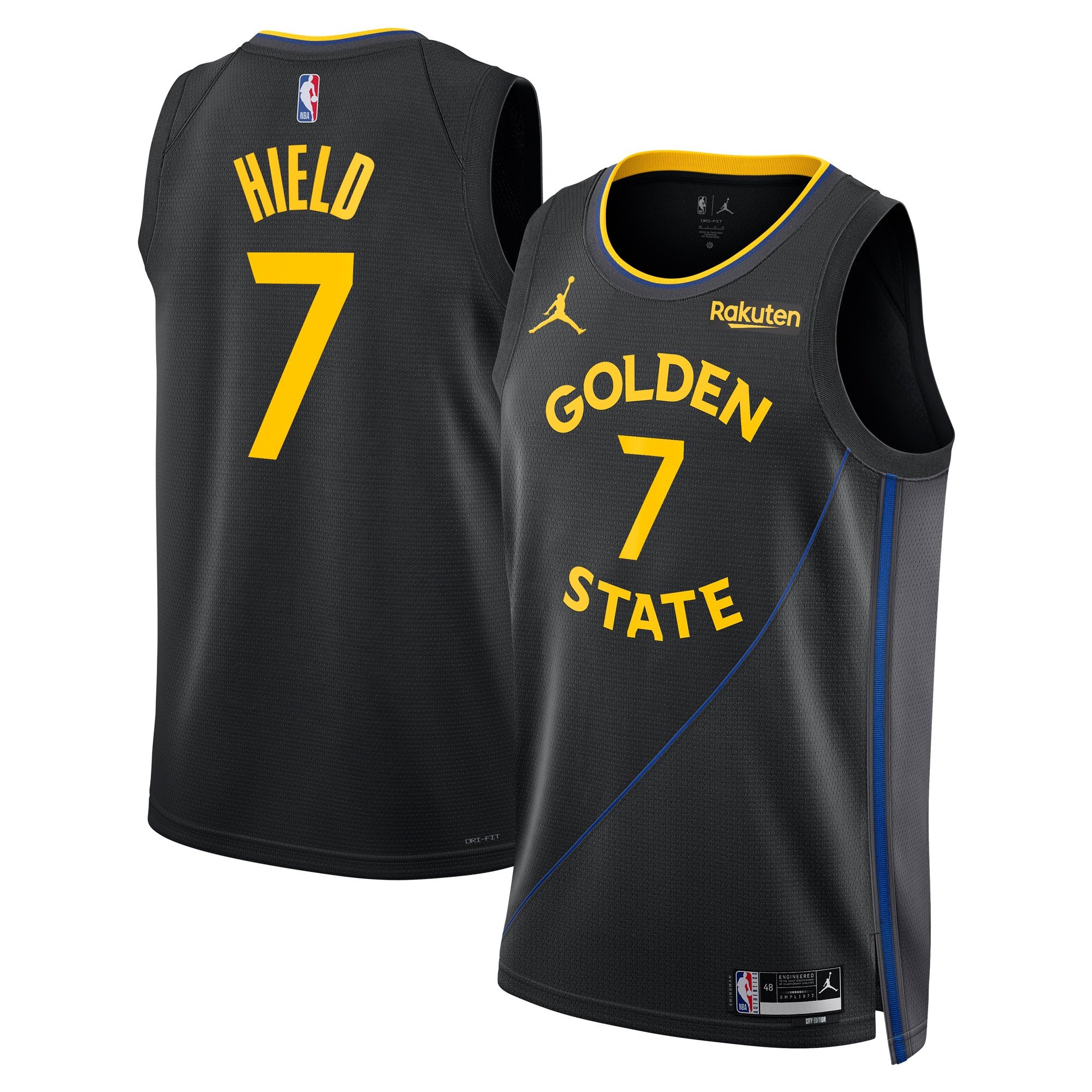 Buddy Hield 7 Golden State Warriors Unisex 2024/25 Swingman Jersey Statement Edition Black