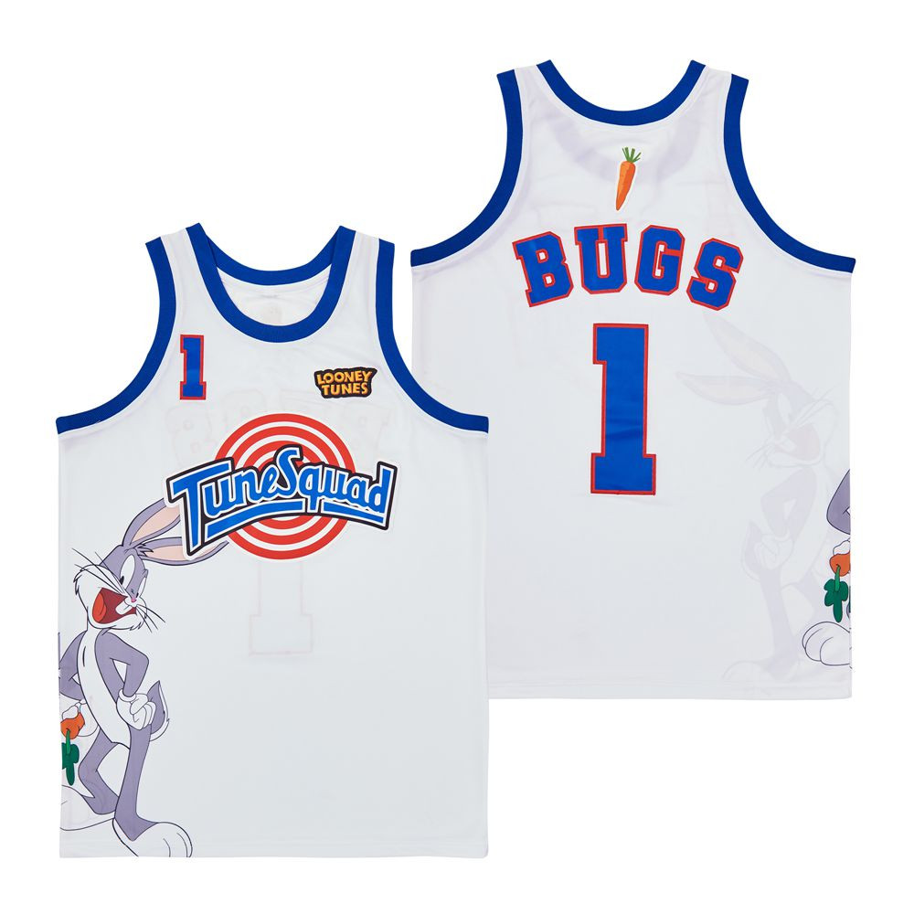 Bugs Bunny Tune Squad Space Jam Swingman Jersey White Multicolor Unisex