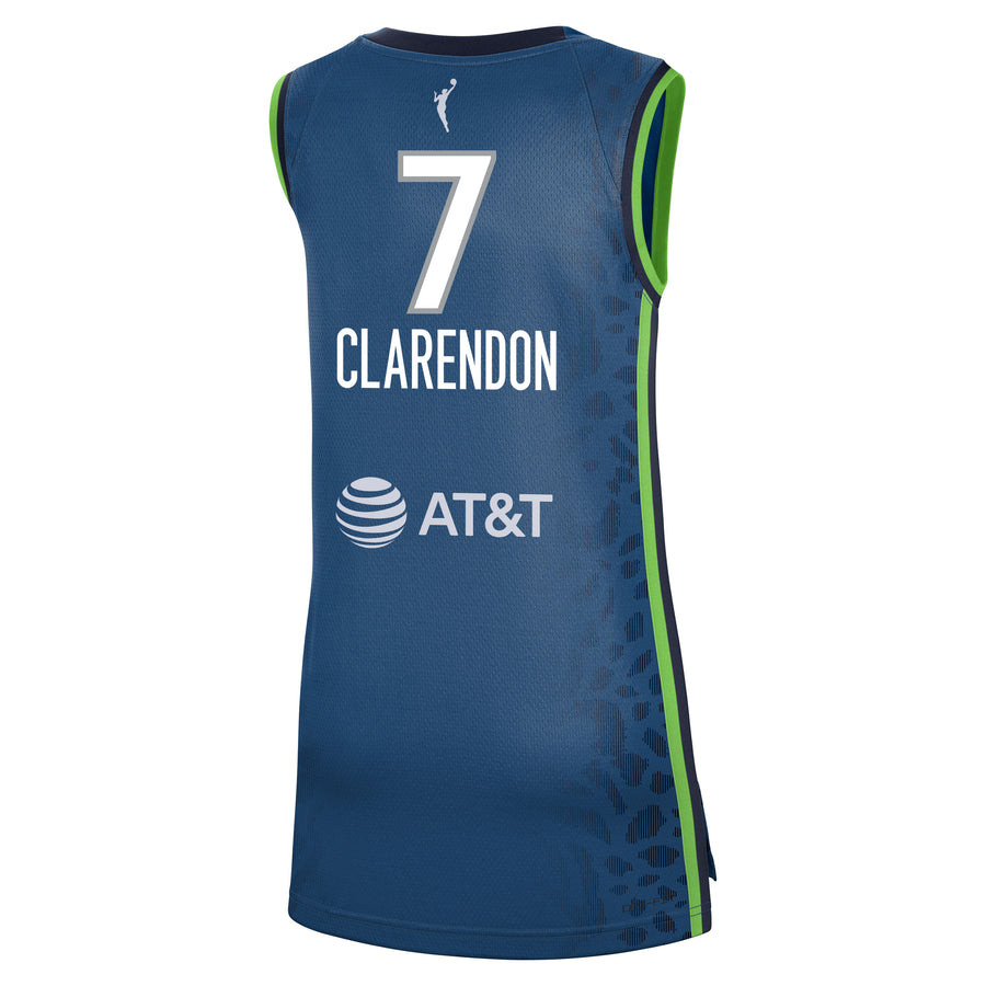 Clarendon 7 Minnesota Lynx Explorer Jersey - Blue Unisex