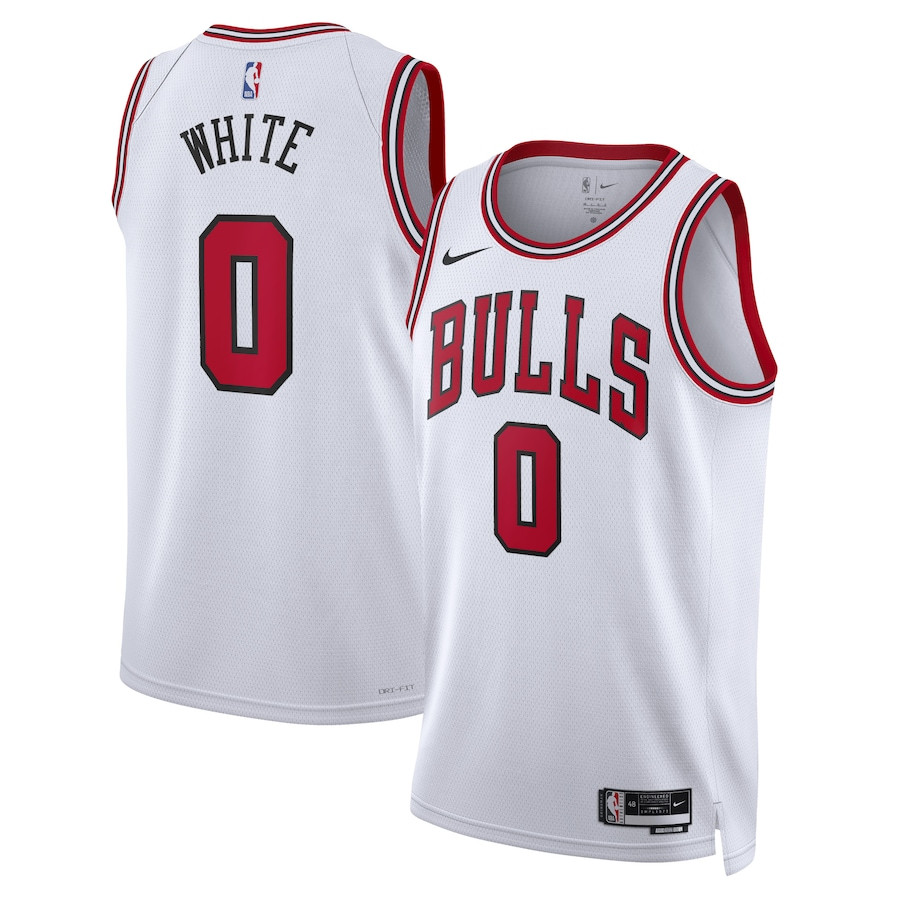 Coby White Chicago Bulls Unisex Swingman Jersey Association Edition White