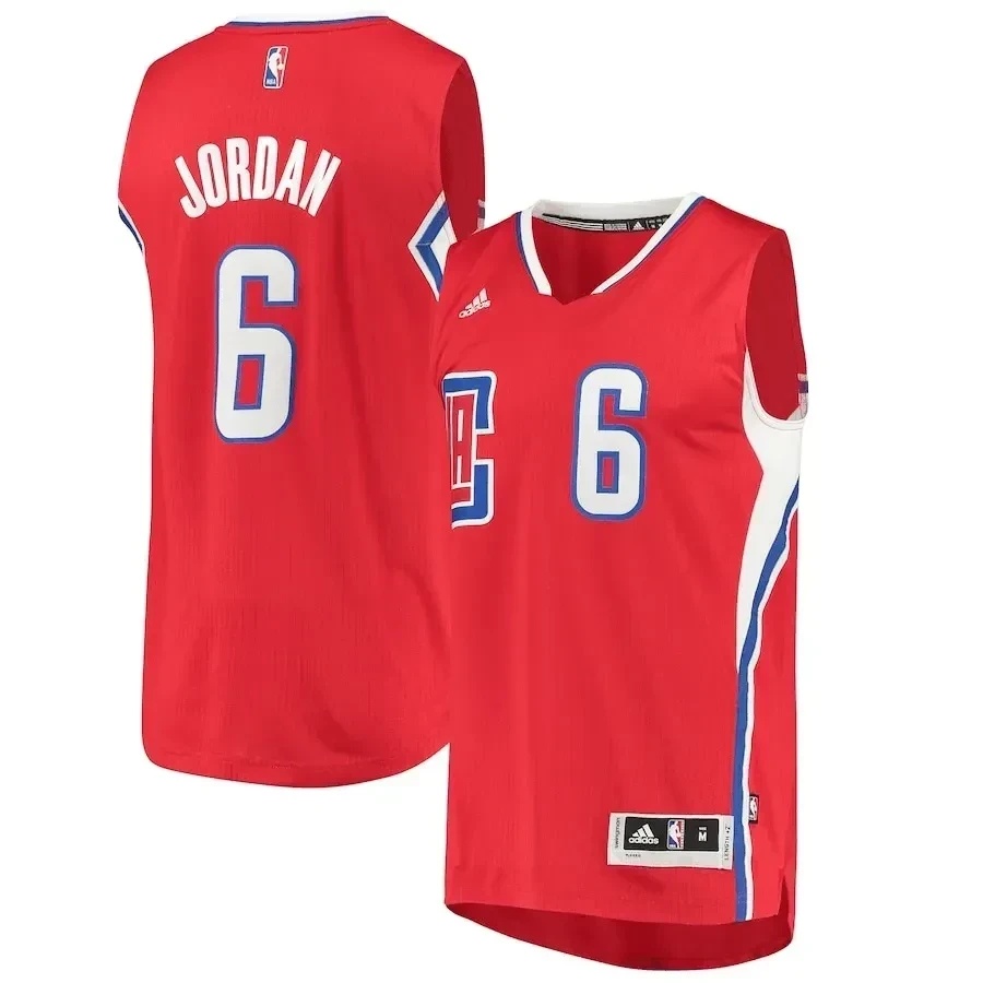 Deandre Jordan LA Clippers Swingman Jersey Red Unisex Adult Sizes S-3XL