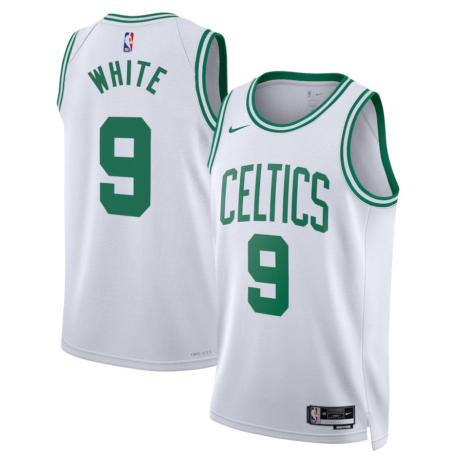 Derrick White 9 Boston Celtics Unisex Swingman Jersey Association Edition White