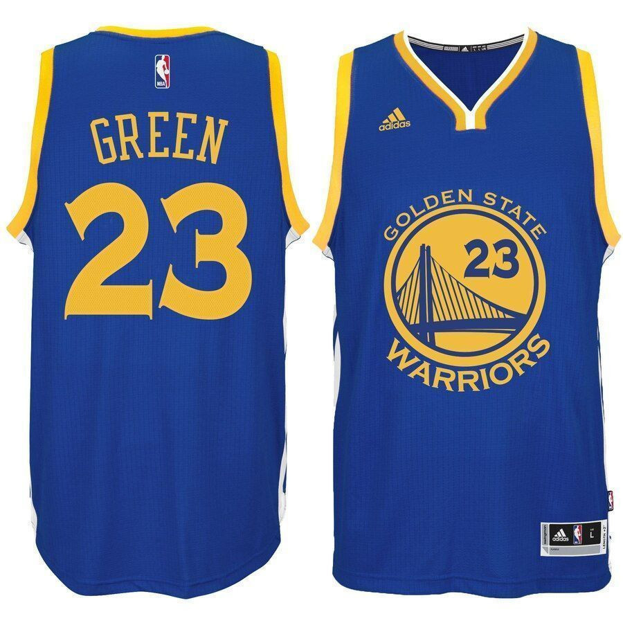 Draymond Green Golden State Warriors Road Swingman Climacool Jersey Royal Multicolor