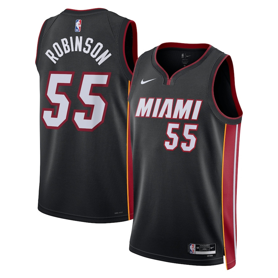 Duncan Robinson 55 Miami Heat Unisex Swingman Jersey Icon Edition Black