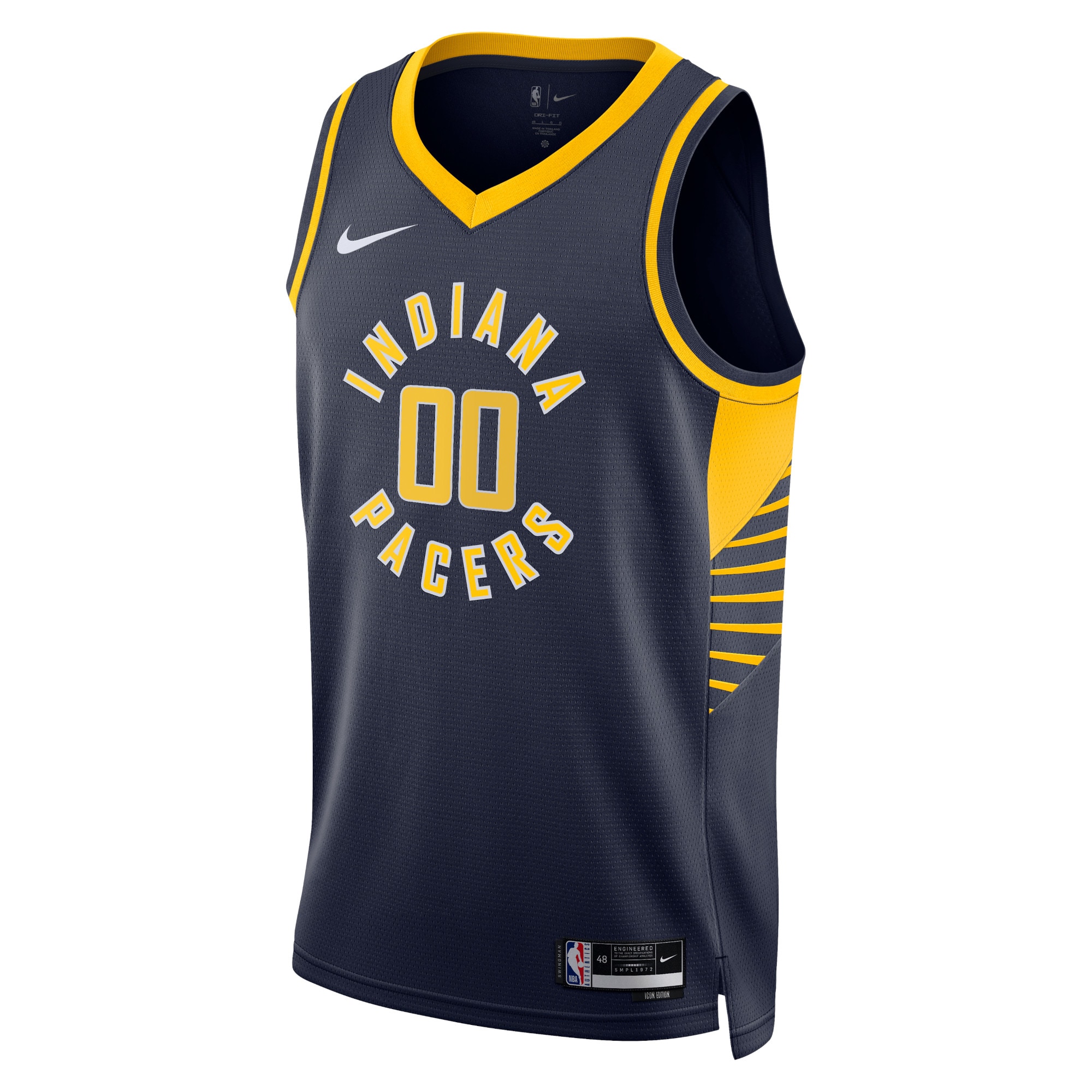 Indiana Pacers Icon Swingman Custom Jersey Unisex Multicolor Sizes S-3XL