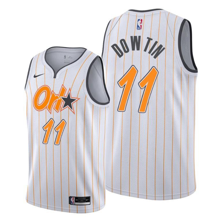 Jeff Dowtin 11 Orlando Magic City Edition White Men's Jersey