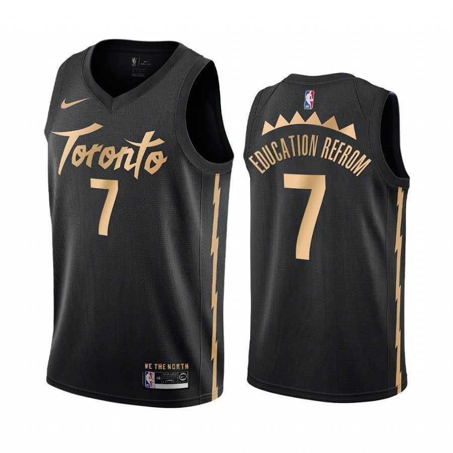Kyle Lowry Toronto Raptors City Edition Replica Basketball Jersey Unisex Multicolor