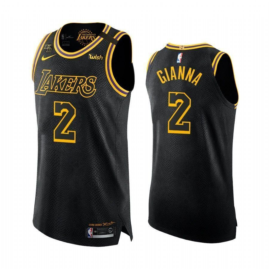 Mamba Forever Gianna Bryant Los Angeles Lakers Black Mamba Inspired Unisex Jersey