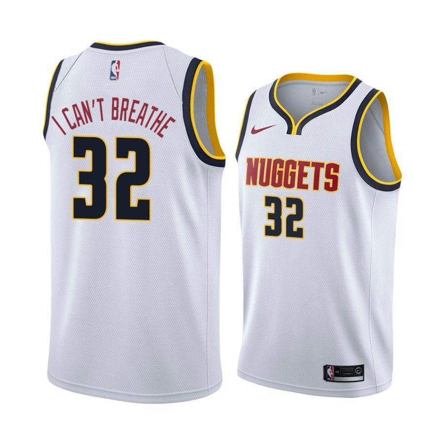 Men's Noah Vonleh I Can't Breathe Nuggets Association Jersey Multicolor S-3XL