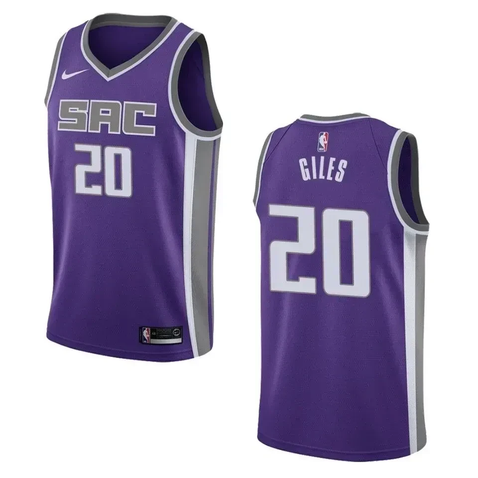 Men's Sacramento Kings Harry Giles #20 Icon Swingman Jersey Purple